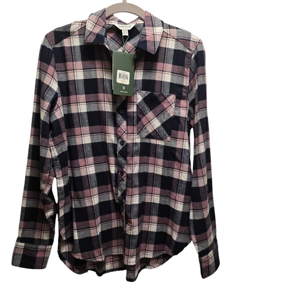 Women's Plaid Flannel Shirt